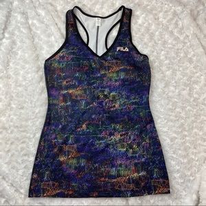 NWT Fila Athletic Racerback Tank Top Size Medium